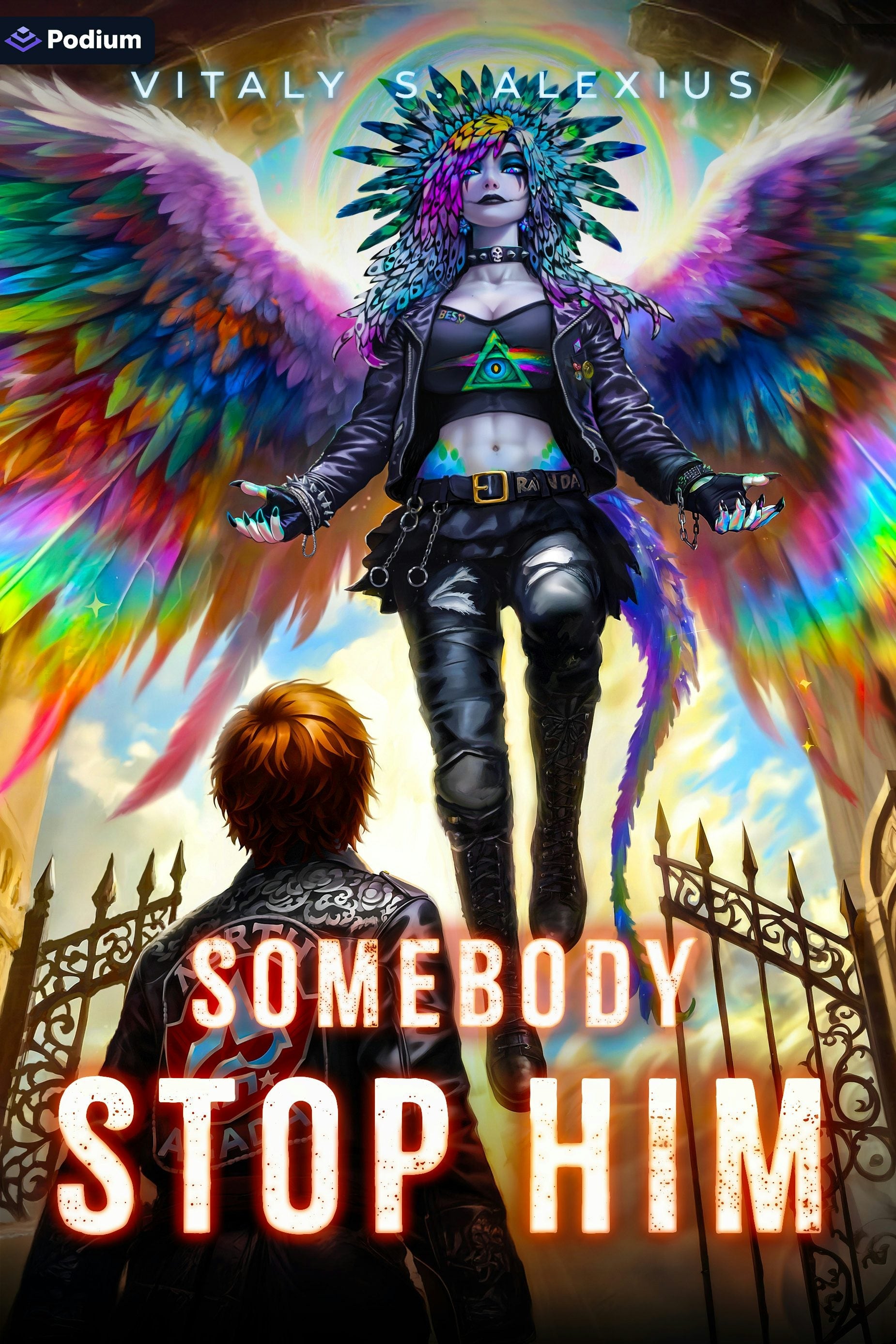 Book cover image for Somebody Stop Him ISBN: 9781039481497